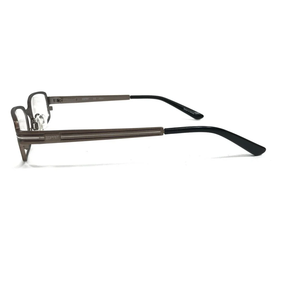 Esprit Eyeglasses Frames ET9399 535 Brown Rectangle Full Rim 50-17-130